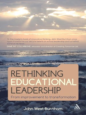 cover image of Rethinking Educational Leadership